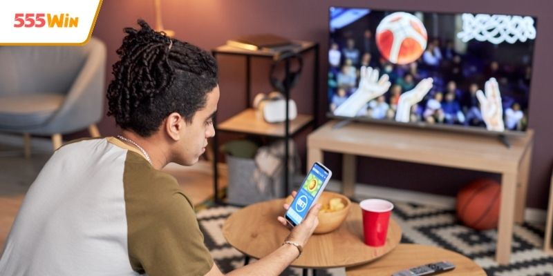 Bảng tỷ lệ kèo hiển thị trên màn hình thiết bị